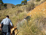 Grupo Mineralógico de Alicante. Minería de hierro. Aigues de Busot. Alicante