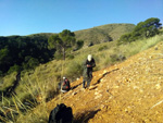 Grupo Mineralógico de Alicante. Minería de hierro. Aigues de Busot. Alicante