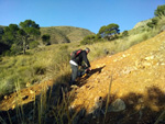 Grupo Mineralógico de Alicante. Minería de hierro. Aigues de Busot. Alicante