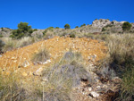 Grupo Mineralógico de Alicante. Minería de hierro. Aigues de Busot. Alicante