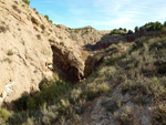 Grupo Mineralógico de Alicante. Paraje Barranco de Ojos. Aspe.  Alicante