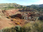 Grupo Mineralógico de Alicante. Paraje Barranco de Ojos. Aspe.  Alicante