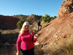 Grupo Mineralógico de Alicante. Paraje Barranco de Ojos. Aspe.  Alicante