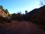 Grupo Mineralógico de Alicante. Paraje Barranco de Ojos. Aspe.  Alicante