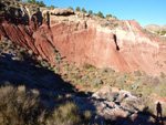 Grupo Mineralógico de Alicante. Paraje Barranco de Ojos. Aspe.  Alicante