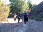 Grupo Mineralógico de Alicante. Paraje Barranco de Ojos. Aspe.  Alicante