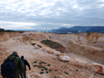 Grupo Mineralógico de Alicante. Gravera del Barraquero, Hoya Redonda, Enguera, Comarca Canal de Navarrés, Valencia 