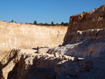 Grupo Mineralógico de Alicante. Gravera del Barraquero, Hoya Redonda, Enguera, Comarca Canal de Navarrés, Valencia 