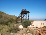 Grupo Mineralógico de Alicante. Aragonito. Barranco de Ojos. Aspe.  Alicante