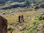 Grupo Mineralógico de Alicante. Paraje Barranco de Ojos. Aspe.  Alicante