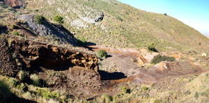 Grupo Mineralógico de Alicante. Minas Marúa Dolores y Catón. Paraje los Pajaritos. La Unión. Murcia  Alicante