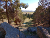 Grupo Mineralógico de Alicante. Afloramiento de Calcedonia. Cerro de los Ángeles. Getafe. Madrid