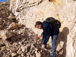 Grupo Mineralógico de Alicante. Cantera de Áridos de Holcin, Busot. Alicante