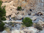 Grupo Mineralógico de Alicante. Cantera de Áridos Barranc de Cabiafic. Aigues de Busot. Alicante