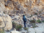 Grupo Mineralógico de Alicante. Cantera de Áridos Barranc de Cabiafic. Aigues de Busot. Alicante