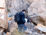 Grupo Mineralógico de Alicante. Cantera de Áridos Barranc de Cabiafic. Aigues de Busot. Alicante