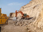 Grupo Mineralógico de Alicante. Cantera de çAridos Holcin. Busot. Alicante