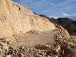 Grupo Mineralógico de Alicante. Cantera de çAridos Holcin. Busot. Alicante