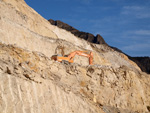 Grupo Mineralógico de Alicante. Paraje Barranco de Ojos. Aspe.  Alicante