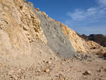 Grupo Mineralógico de Alicante. Paraje Barranco de Ojos. Aspe.  Alicante