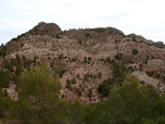 Grupo Mineralógico de Alicante. Afloramiento de Magnesitas. Camino de la Salmuera - Albatera - Hondón de los Frailes - Vega Baja - Alicante