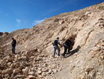 Grupo Mineralógico de Alicante. Cantera de Áridos de Holcin. Busot. Alicante