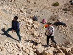 Grupo Mineralógico de Alicante. Cantera de Áridos de Holcin. Busot. Alicante