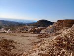 Grupo Mineralógico de Alicante.  Cantera de Áridos de Holcin. Busot. Alicante 