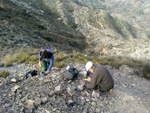 Grupo Mineralógico de Alicante. Afloramiento de Dolomitas. Camino de la Salmuera. ALbatera - Alicante