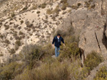 Grupo Mineralógico de Alicante. Afloramiento de Dolomitas. Camino de la Salmuera. ALbatera - Alicante