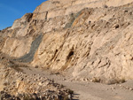 Grupo Mineralógico de Alicante.  Cantera de Áridos de Holcin. Busot. Alicante 