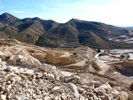 Grupo Mineralógico de Alicante. Cantera de Áridos de Holcin. Busot. Alicante