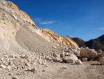 Grupo Mineralógico de Alicante. Cantera de Áridos de Holcin. Busot. Alicante