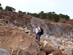 Cantera de arcillas el Chicano. Macisvenda. Murcia