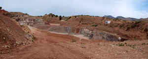 Cantera de arcillas el Chicano. Macisvenda. Murcia