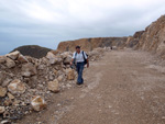 Grupo Mineralógico de Alicante. Cantera de Áridos de Holcin. Busot. Alicante