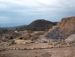 Grupo Mineralógico de Alicante. Cantera de Áridos de Holcin. Busot. Alicante