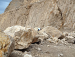 Grupo Mineralógico de Alicante. Cantera de Áridos de Holcin. Busot. Alicante