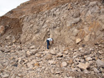 Grupo Mineralógico de Alicante. Cantera de Áridos de Holcin. Busot. Alicante