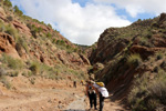 Grupo Mineralógico de Alicante. Rambla en Diapiro de Pinoso. Alicante