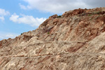 Grupo Mineralógico de Alicante. Cantera de Áridos el Canton. Abanilla. Murcia 