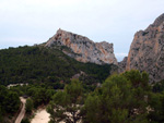 Grupo Mineralógico de Alicante. Cantera Barranco de la Mola. Sierra de Olta, Calpe. Alicante