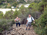 Grupo Mineralógico de Alicante. Cantera Barranco de la Mola. Sierra de Olta, Calpe. Alicante