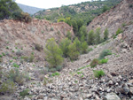 Grupo Mineralógico de Alicante. Cantera Barranco de la Mola. Sierra de Olta, Calpe. Alicante