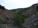 Grupo Mineralógico de Alicante. Cantera Barranco de la Mola. Sierra de Olta, Calpe. Alicante