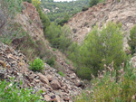 Grupo Mineralógico de Alicante. Cantera Barranco de la Mola. Sierra de Olta, Calpe. Alicante