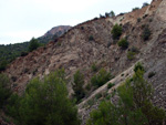 Grupo Mineralógico de Alicante. Cantera Barranco de la Mola. Sierra de Olta, Calpe. Alicante