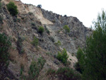 Grupo Mineralógico de Alicante. Cantera Barranco de la Mola. Sierra de Olta, Calpe. Alicante