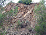 Grupo Mineralógico de Alicante. Cantera Barranco de la Mola. Sierra de Olta, Calpe. Alicante