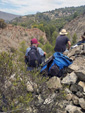 Grupo Mineralógico de Alicante.  Cantera Barranco de la Mola. Sierra de Olta, Calpe. Alicante 